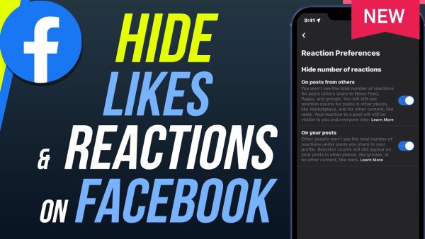 hide likes on facebook